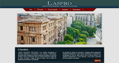 Desktop Screenshot of laspro.com.br